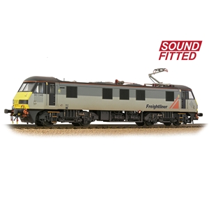 32-620SF Class 90 90048 Freightliner Grey weathered DCC sound (image for) 32-620SF Class 90 90048 Freightliner Grey weathered DCC sound